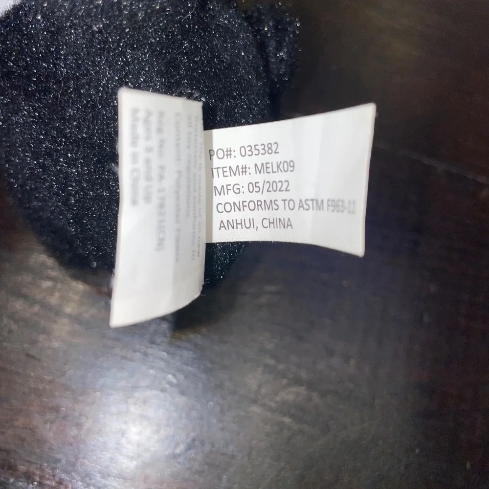 BMI Luck Bob The Black Cat‎ Soft Plush toy 6